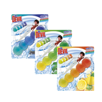 Ароматизатор за тоалетна Dr.Devil Bicolor Natur Fresh топчета 55гр 